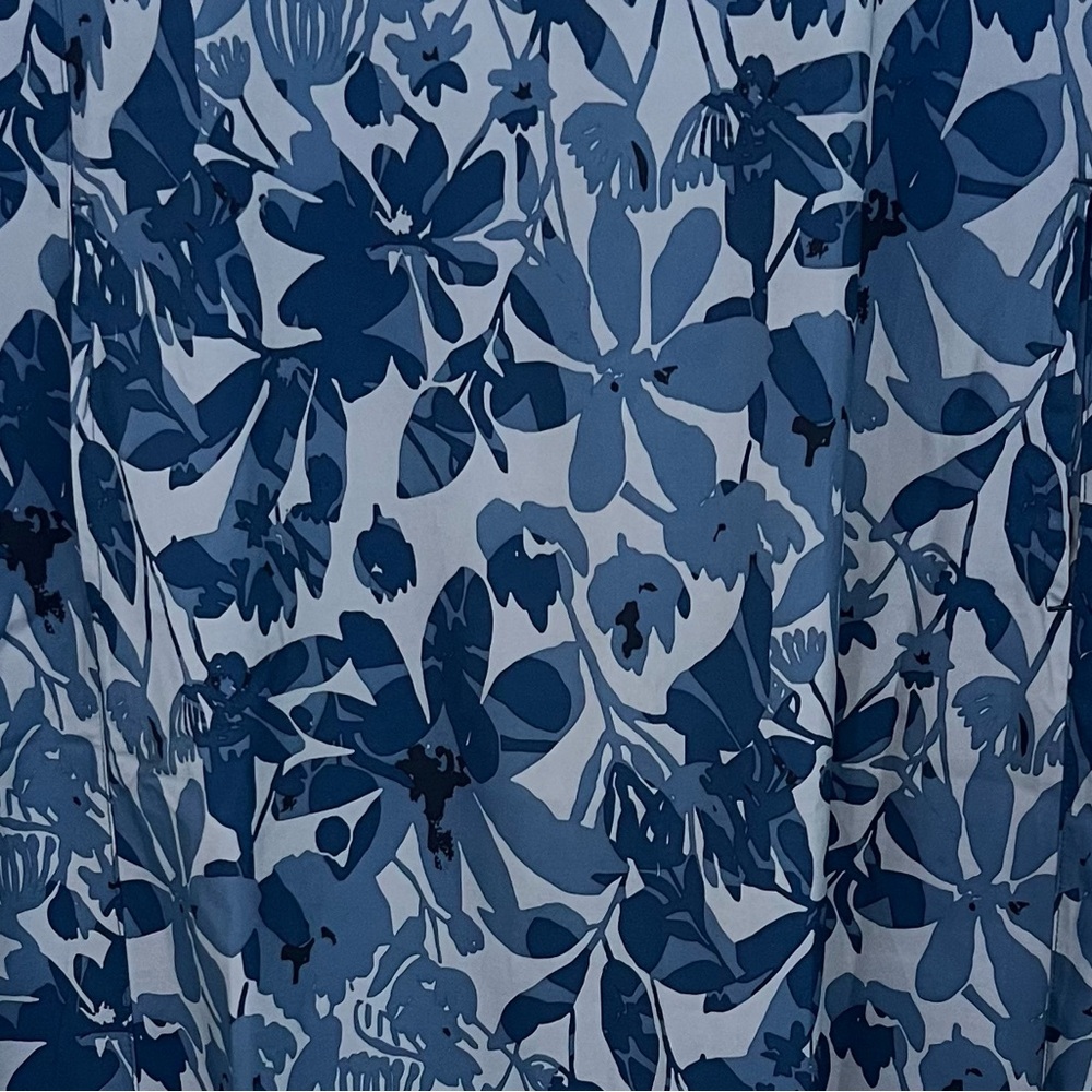 Ripskirt Hawaii Blue Floral Midi Dress - Picture 3 of 5
